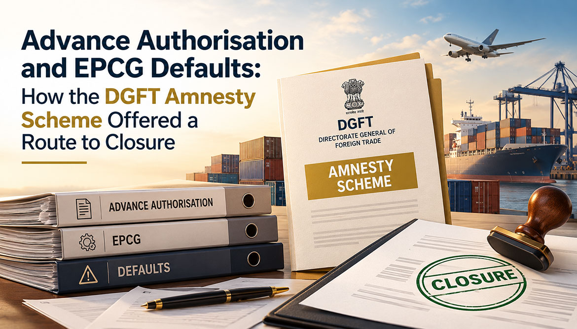 Advance Authorisation and EPCG Defaults How the DGFT Amnesty Scheme Offered a Route to Closure