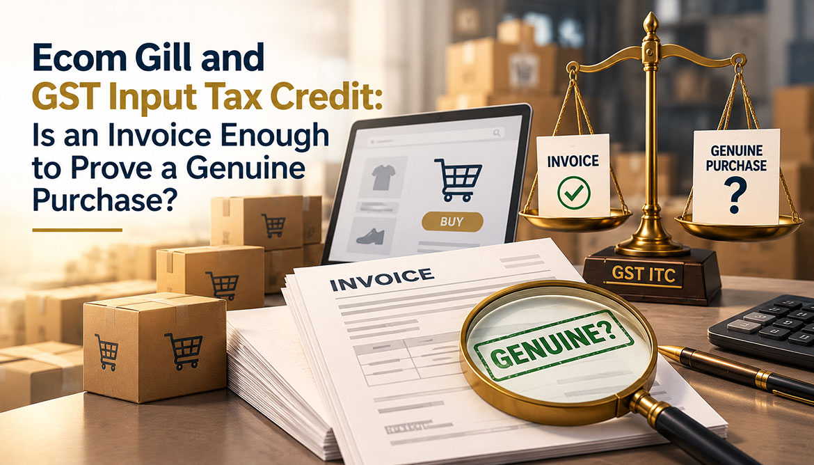 Ecom Gill and GST Input Tax Credit: Is an Invoice Enough to Prove a Genuine Purchase?
